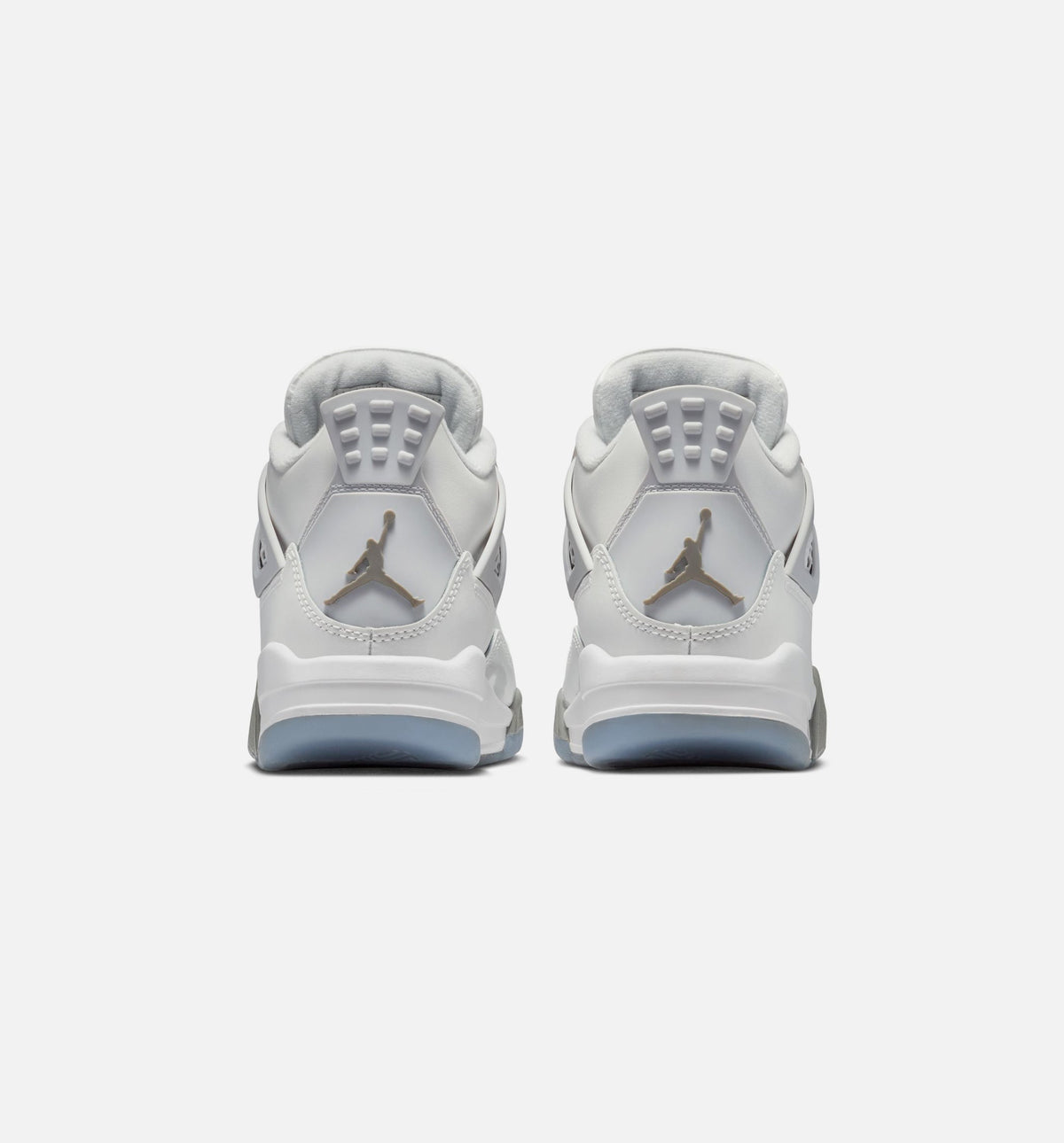 Air Jordan 4 Retro Blue Chill Grade School Shoes - Photon Dust/Blue Chill/Flat Pewter/White/Blue Tint