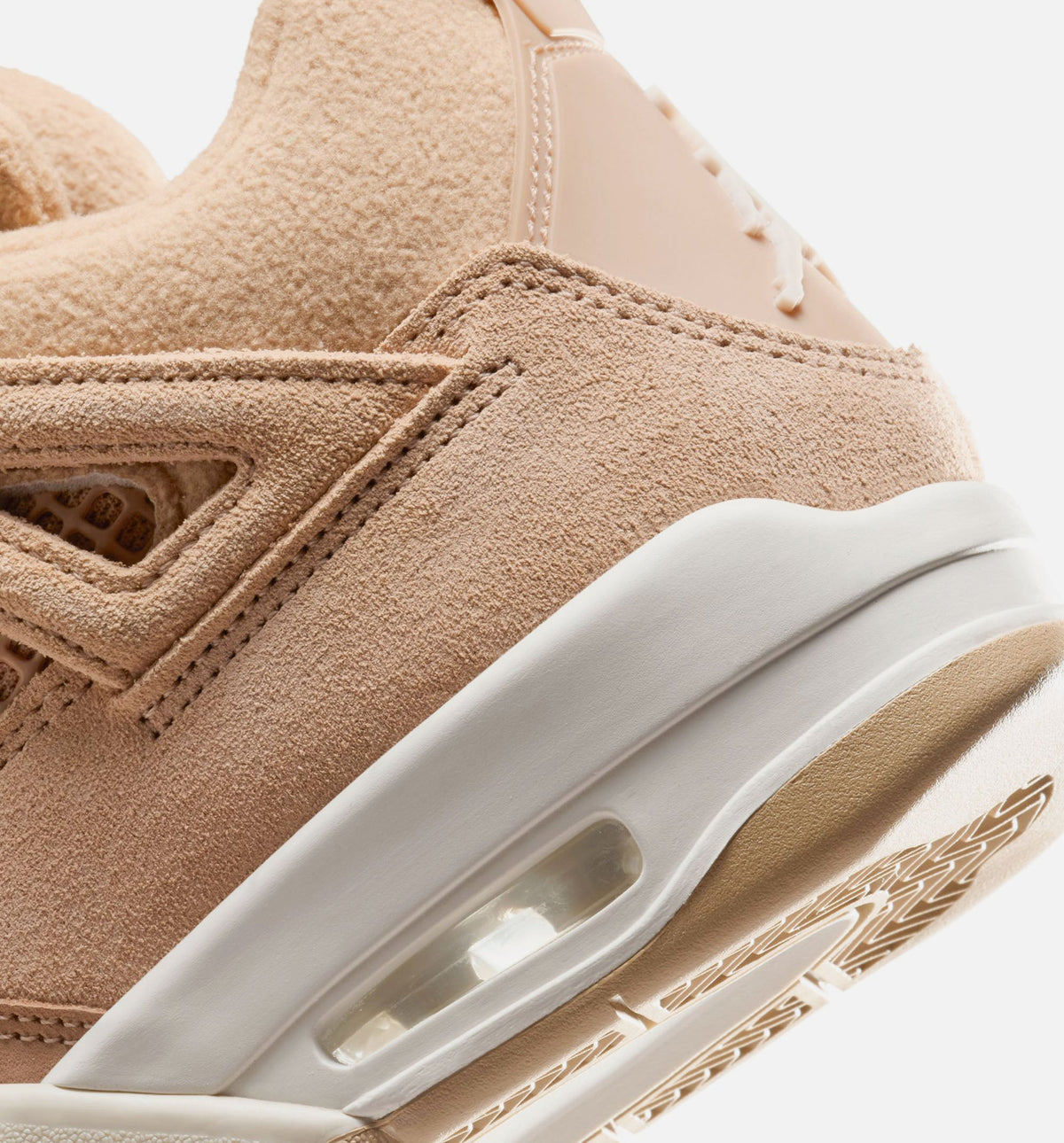 Air Jordan 4 Retro Cozy Girl Women's Shoes - Hemp/Light Orewood Brown