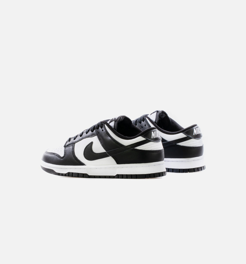 Dunk Low Black and White Men's Shoes - Black/White