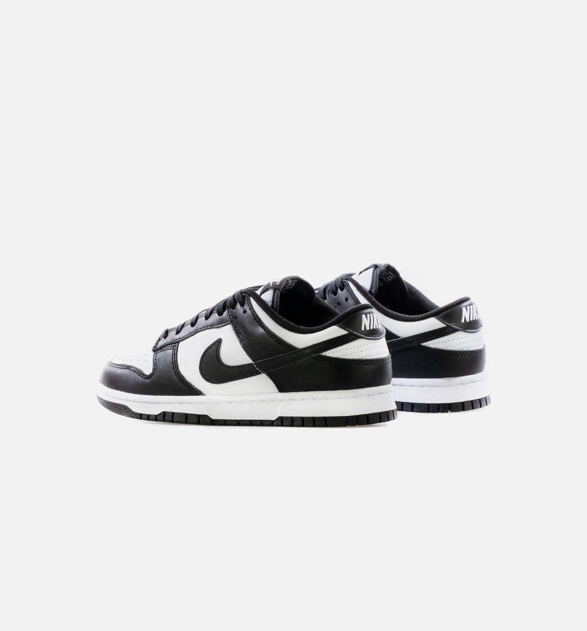 Dunk Low Black and White Men's Shoes - Black/White