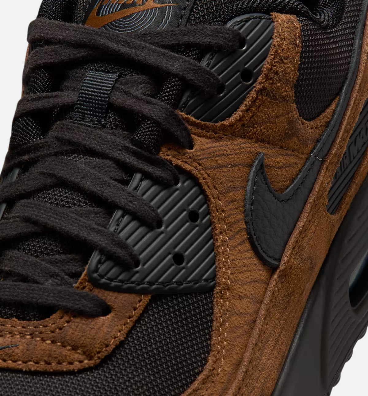 Air Max 90 Premium Men's Shoes - Light British Tan/Velvet Brown/Black